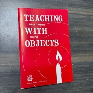 Teaching Bible‎ Truths Simple Objects 1962 Scripture Religious Education Book